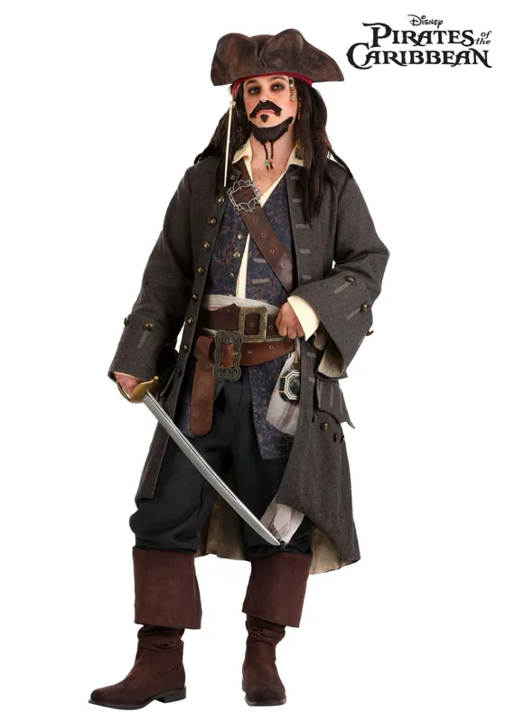 Men's Elite Disney Jack Sparrow Costume