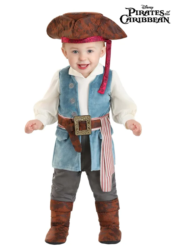 Boy's Infant Disney Jack Sparrow Costume Onesie
