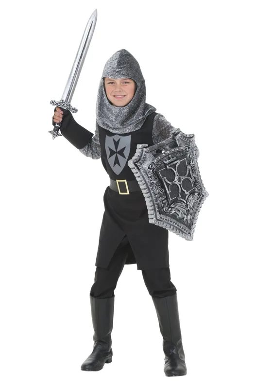 Black Knight Costume for Kids