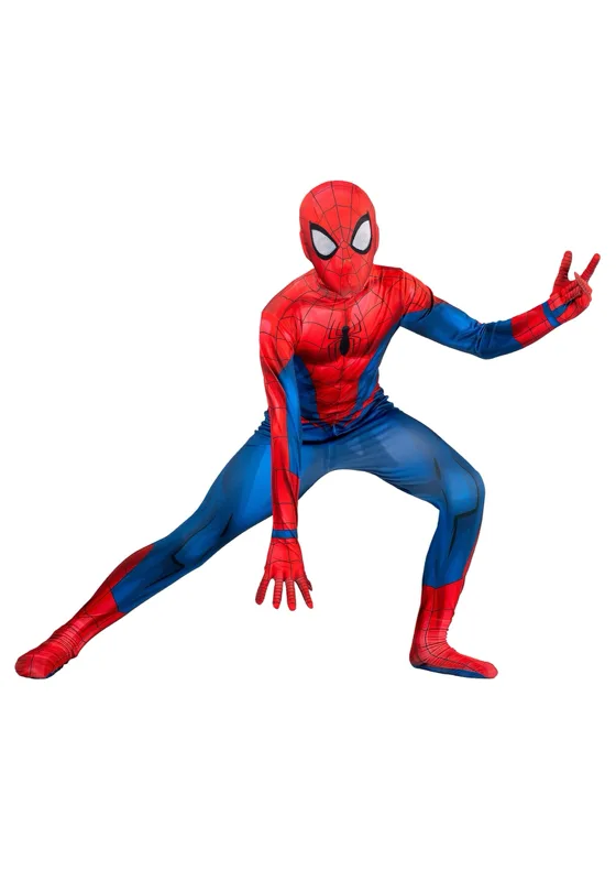 Kid's Red and Blue Spider-Man Zentai Costume
