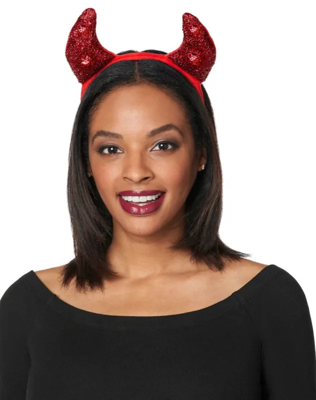 Light-Up Devil Headband